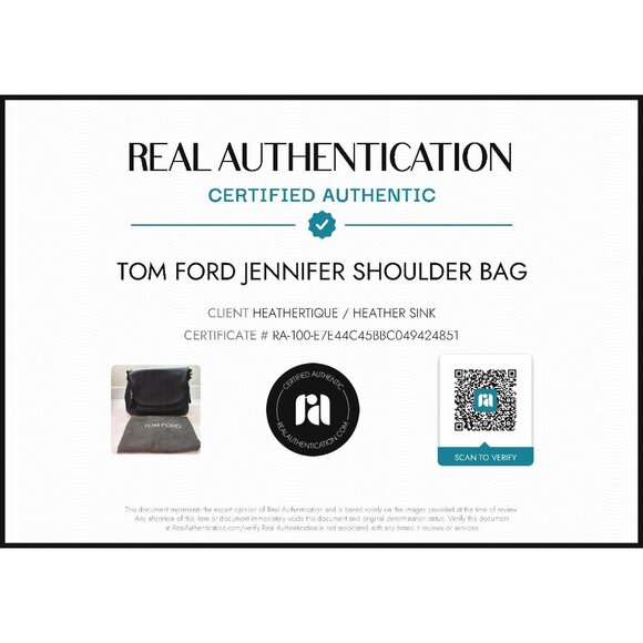 Retired  Tom Ford Jennifer Large Double Zip Shoulder Bag Black Grained Leather - Picture 3 of 16